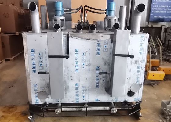 1000 کیلوگرم گرمایشگر ترموپلاستیک ماشین کتلی برای علامت گذاری جاده 2 مخزن