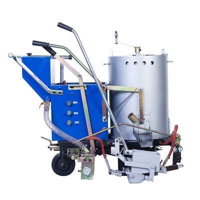 100L سیستم محرک هیدرولیک یا الکتریکی ترموپلاستیک ماشین علامت گذاری خط جاده برای کار