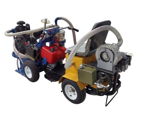 PCD ماشین پاک کردن علامت خط جاده با موتور بنزین خنک کننده هوا 35HP و مکش