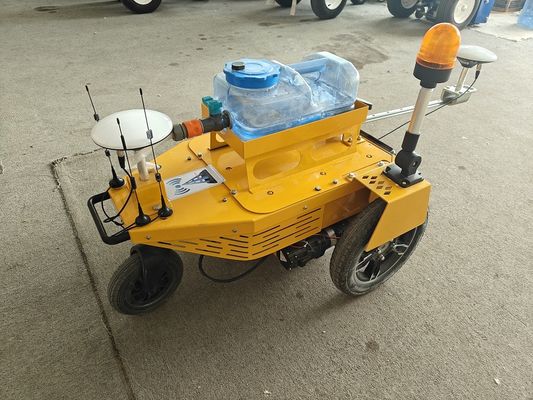 ربات هوشمند پیش نشان دادن ماشین نشان دادن جاده - موقعیت گیری ماهواره ای