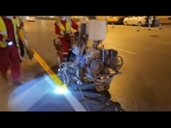 MMA + BPO 98: 2 اسپری کردن خط جاده ای دستگاه علامت گذاری نوار سریع خشک کردن مخلوط خارجی