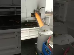 پیش گرم کننده ترموپلاستیک / دیگ برای علامت گذاری جاده